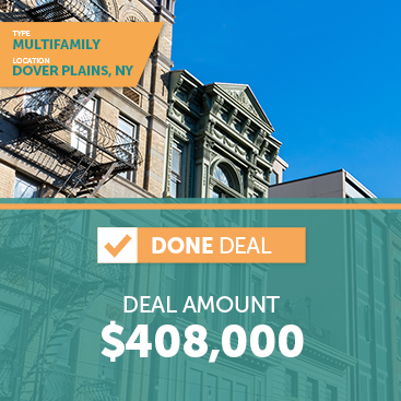 Multifamily - DOVER PLAINS, New York. $408,000 Done Deal