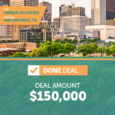 Owner Occupied - San Antonio, Texas. $1,50,000 Done Deal